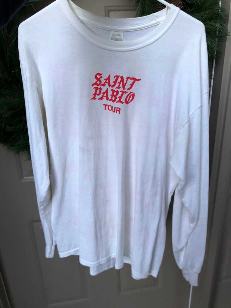 Kanye West Saint Pablo Tour Tee kanye white - image 2