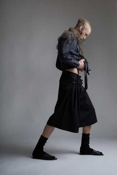 Hed Mayner Pleated Shorts