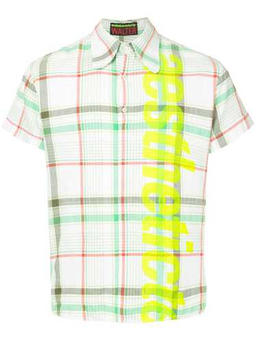 Walter Van Beirendonck Pre-Owned plaid shirt - Mul