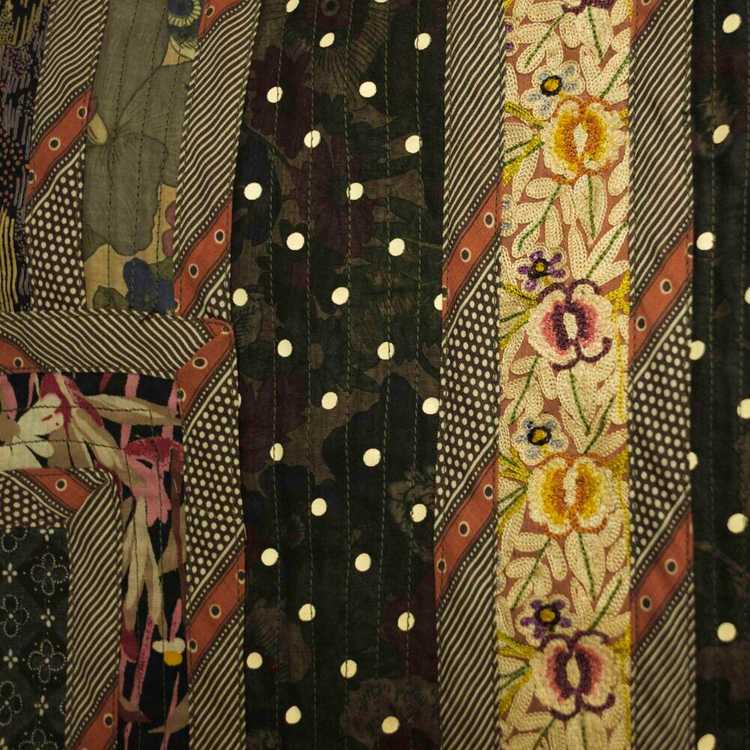 1970s Koos van den Akker patchwork maxi dress - image 9