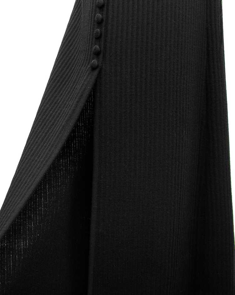 Black Knit Gown - image 4