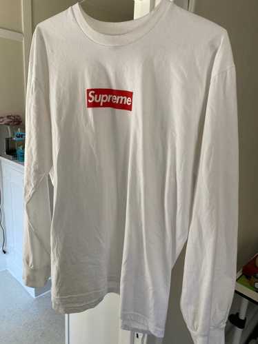 supreme natural box logo