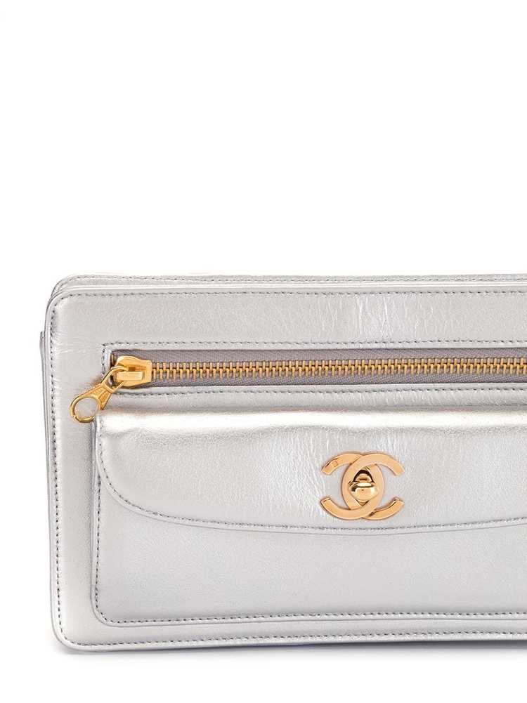 CHANEL Pre-Owned 1997 CC Turn-lock clutch bag - S… - image 4