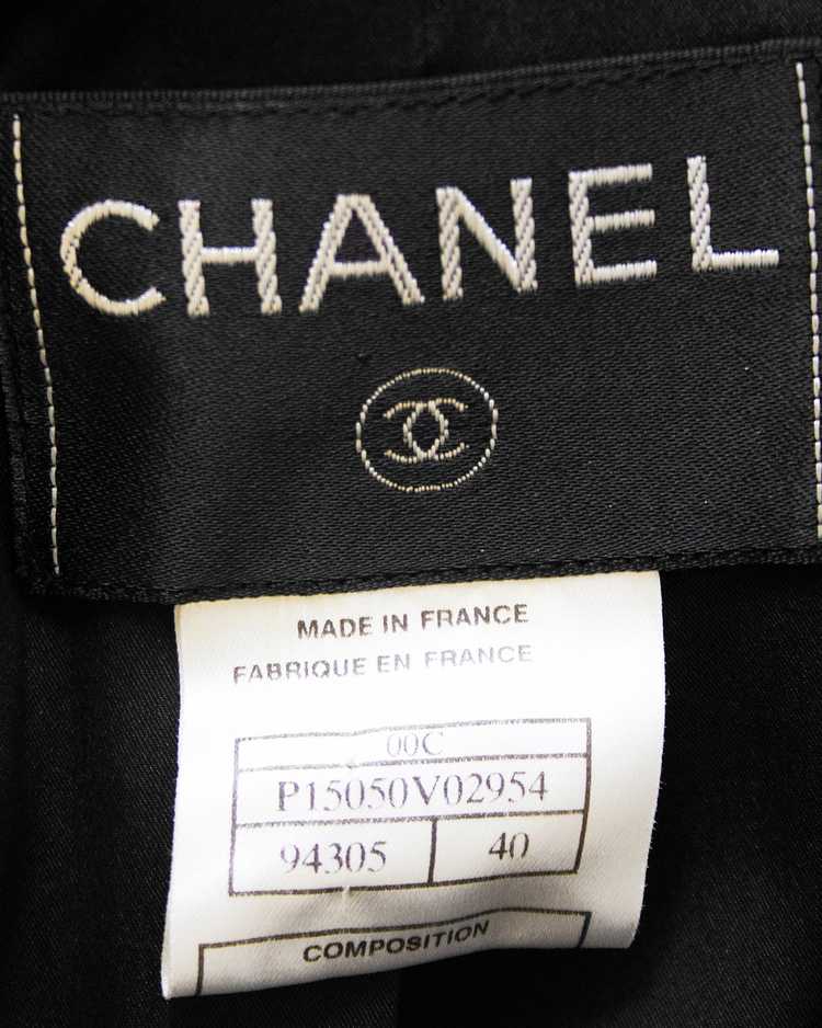 Chanel Black Skirt Suit - image 7