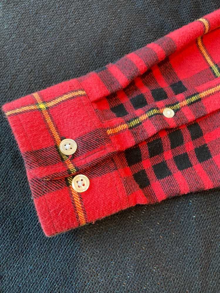 Supreme FW13 Supreme Tartan Flannel L/S Shirt Red… - image 15