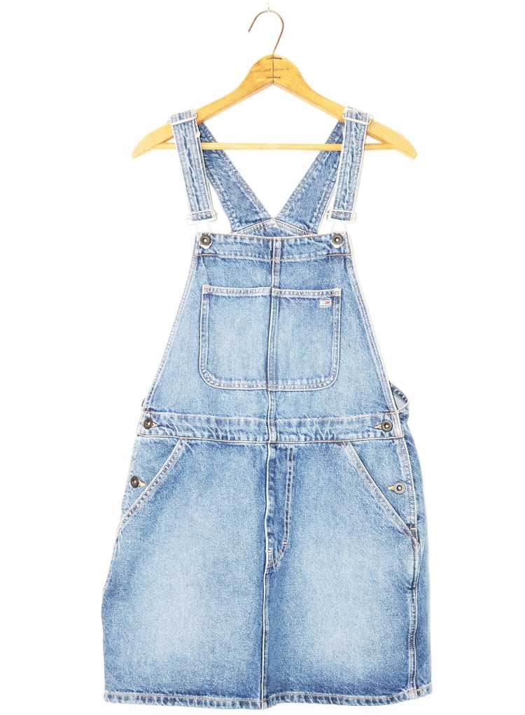 1990’s Tommy Denim Overall Dress - image 1