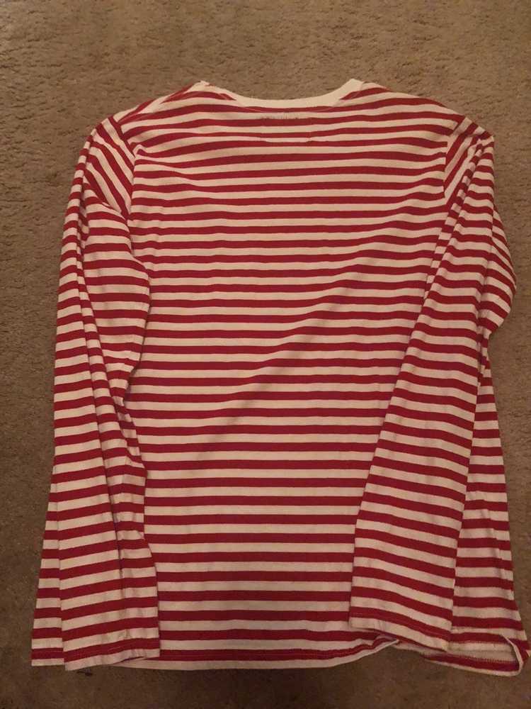 Section 8 Section 8 Red & White Striped Long Slee… - image 4