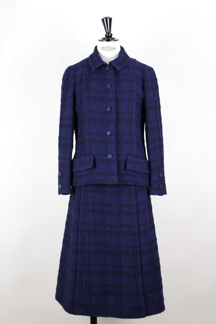 Museum Chanel Haute Couture 1960 Coco Elizabeth Taylor Tweed Jacket Skirt  Suit