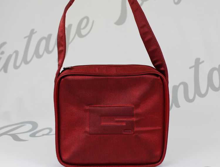 Gucci Tom Ford Red Satin Mini Bag logo - image 1
