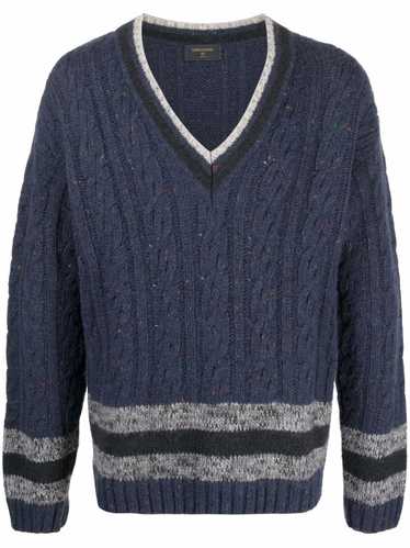 Valentino Garavani Pre-Owned 2000s cable knit stri