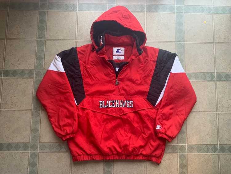 Vintage Chicago Blackhawks Starter Satin Hockey Jacket, Size XL – Stuck In  The 90s Sports