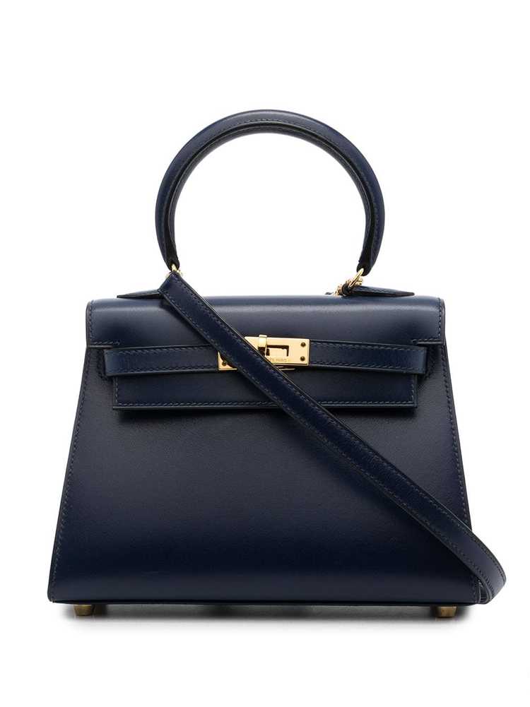 Hermès Pre-Owned 1995 Kelly Sellier 20 bag - Blue - image 1