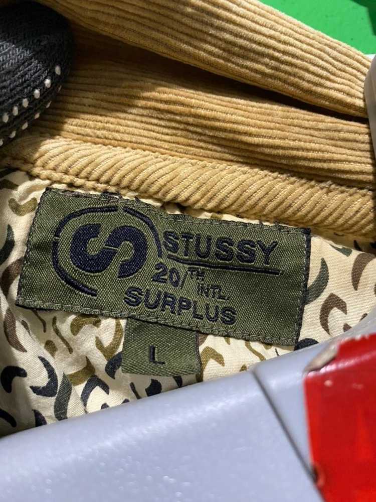 Streetwear × Stussy Stussy Surplus Coudroy Jacket - image 2