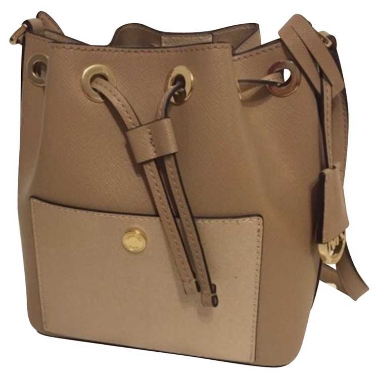 Michael Kors Greenwich Small Bucket Bag - Brown/Peanut crossbody shoulder  bag