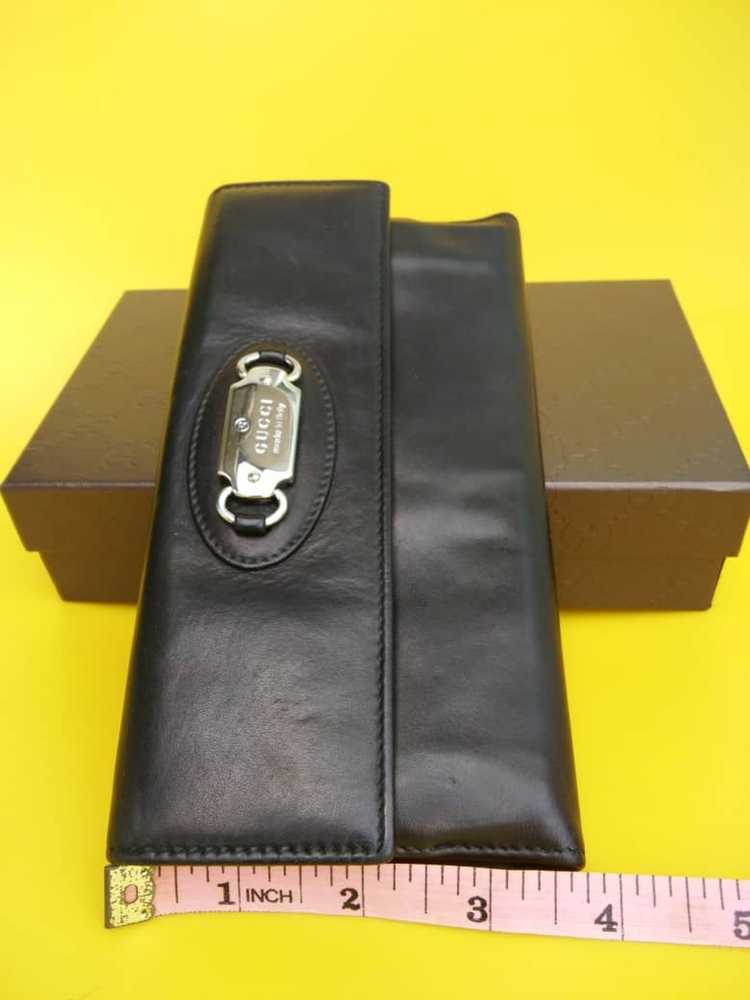 Gucci Authentic Gucci Double Snap Long Wallet - image 10