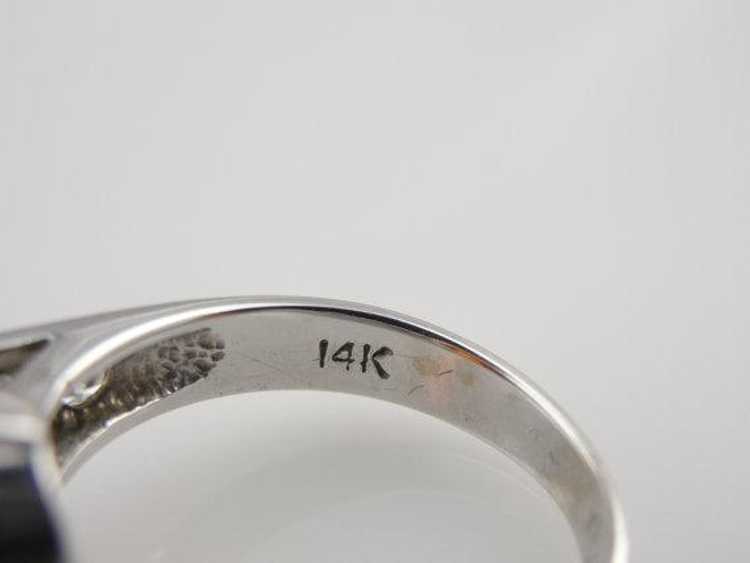 Rare Hessonite Garnet in Mid Century Ring - image 4