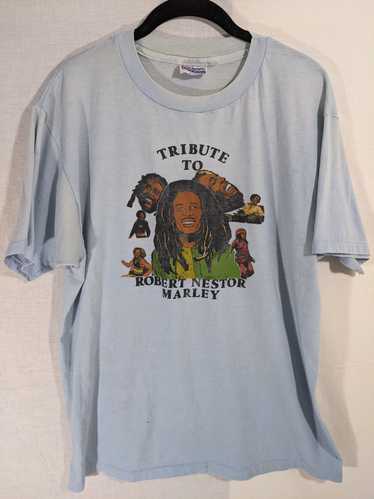 Bob Marley × Streetwear × Vintage Vintage 80s Bob 