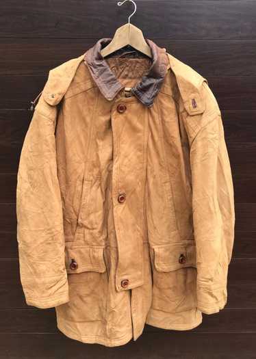 Italian Designers × Leather Jacket Vecchio Ponte l