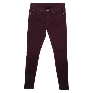 7 For All Mankind Trousers in Bordeaux - image 1