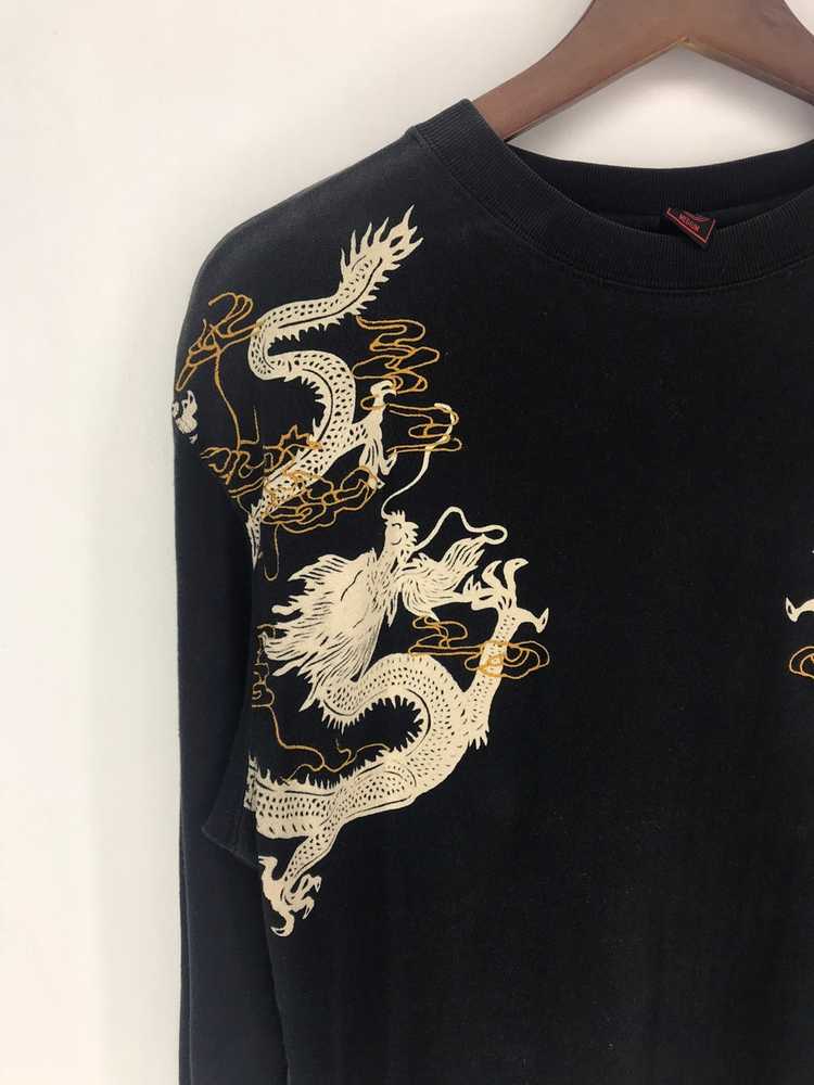 Sukajan T Shirts Japanese Tradition Dragon Sukaja… - image 2