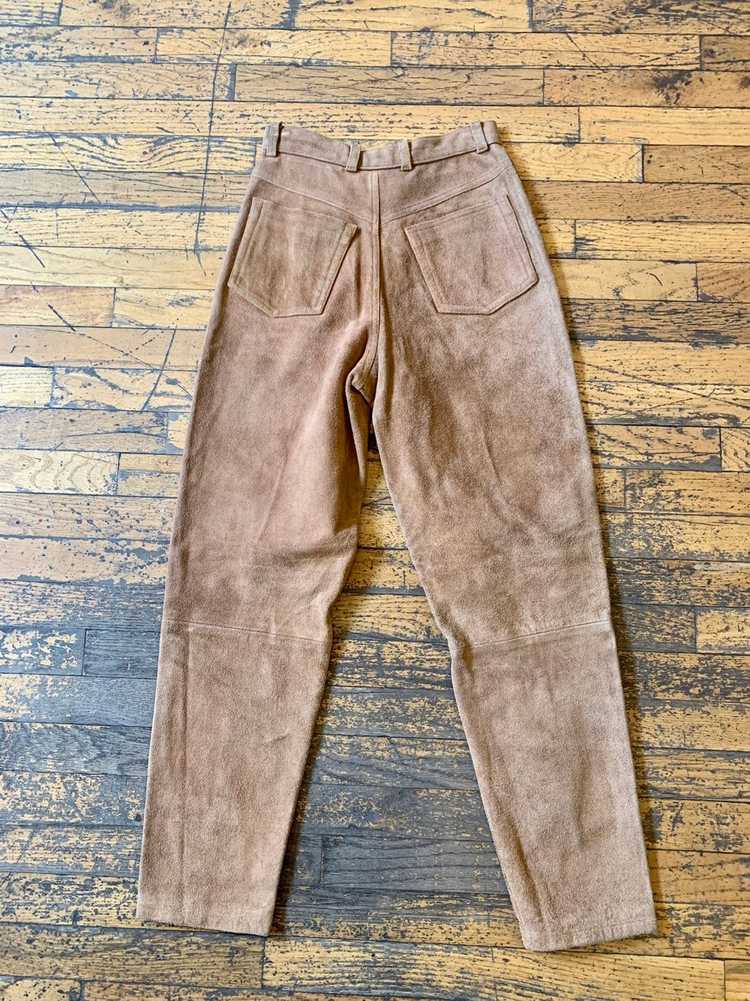 Gap × Vintage Gap leather vintage pants - image 2