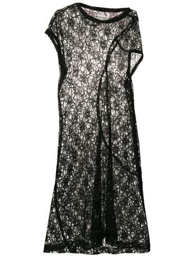 Comme Des Garçons Pre-Owned asymmetric sheer lace… - image 1