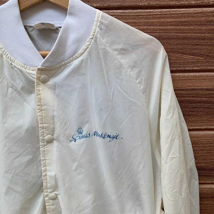 Vintage (A70) Vtg Bomber Bud Light Spuds Mckenzie… - image 6