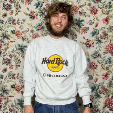 Hard Rock Cafe vintage hard rock chicago crewneck