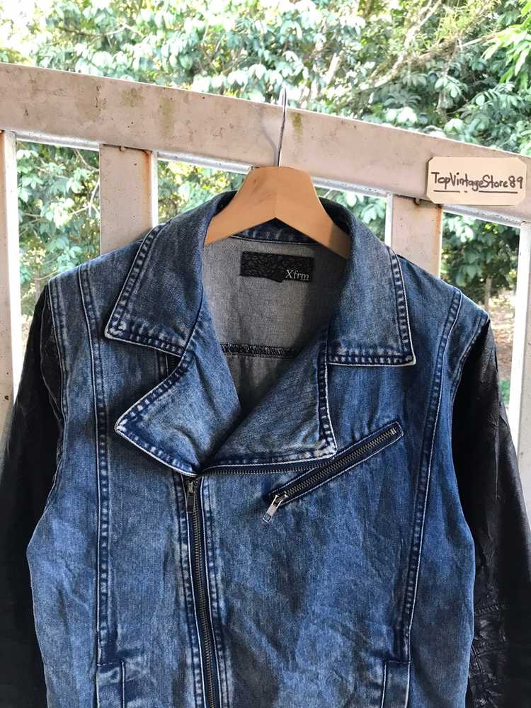 Japanese Brand Xfrm Denim Jacket - Gem