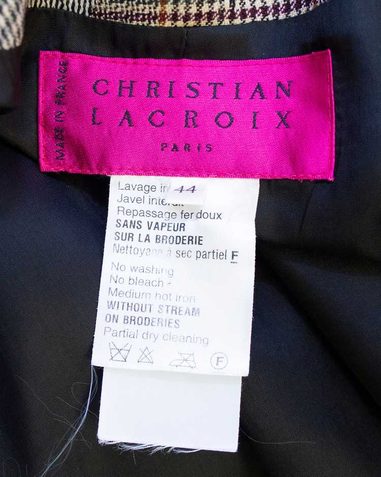 Christian Lacroix Brown and Grey Tweed Suit With … - image 7