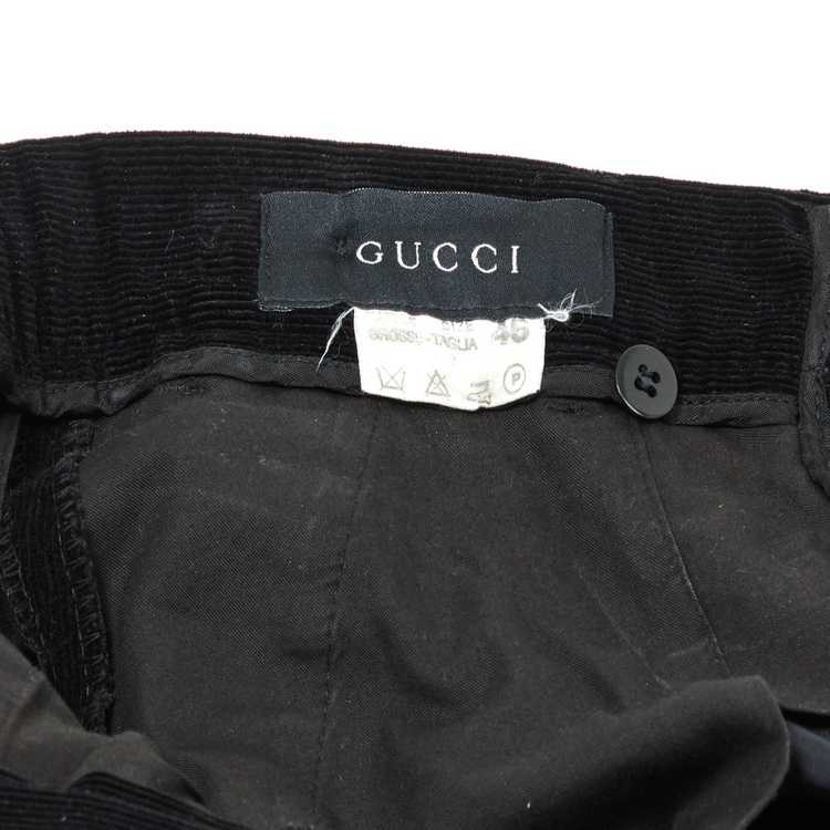 Gucci Black velvet pants - image 3