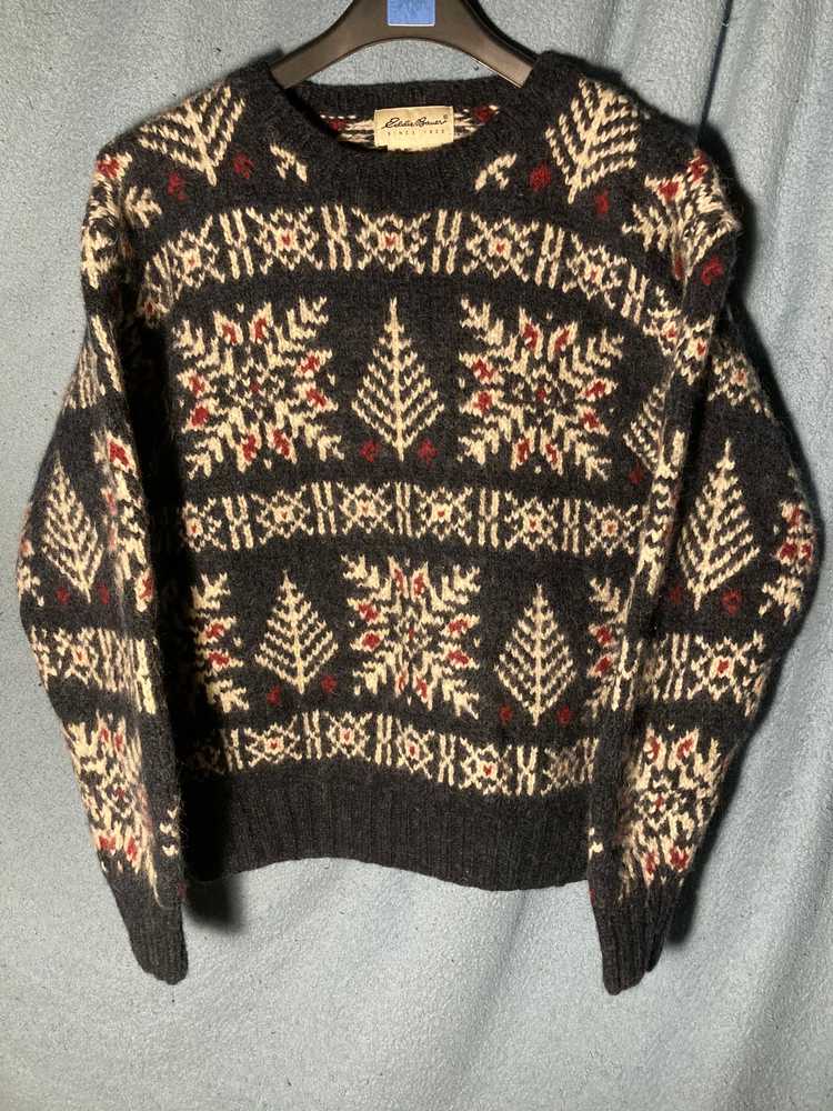 Eddie Bauer × Vintage Eddie Bauer Wool Sweater - image 1