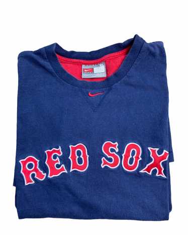 MLB × Nike × Vintage Embroidered Red Sox Nike tee