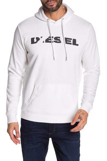 diesel peel logo hoodie