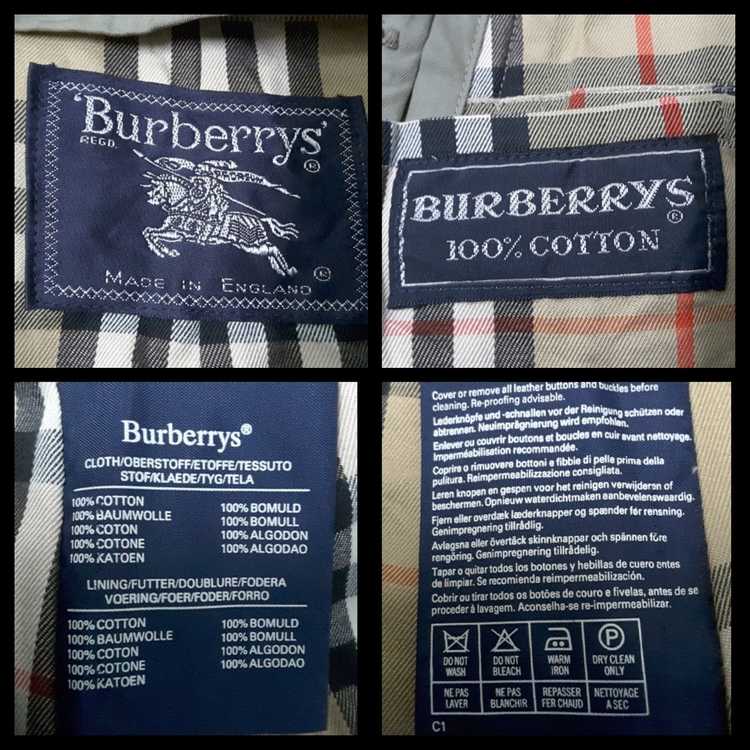 Burberry × Vintage VTG BURBERRYS LONDON MENS SHOR… - image 5