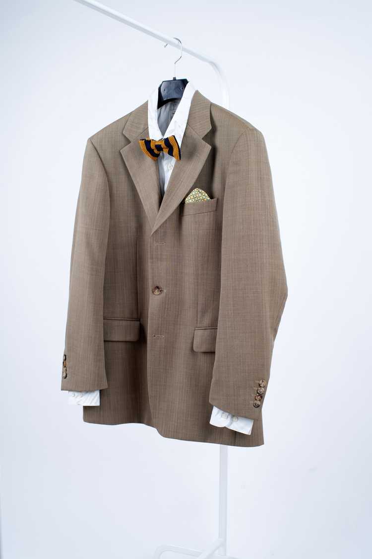 Hugo Boss HUGO BOSS "DA VINCI" Wool & Silk Blend … - image 2