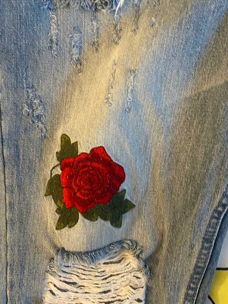 Pacsun PacSun roses jean - image 3