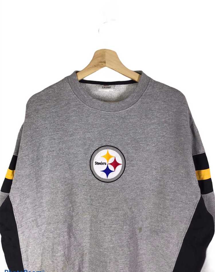 Vintage 00s Yellow Pittsburgh Steelers NFL Team Apperal Hoodie - 6X-Large  Cotton– Domno Vintage