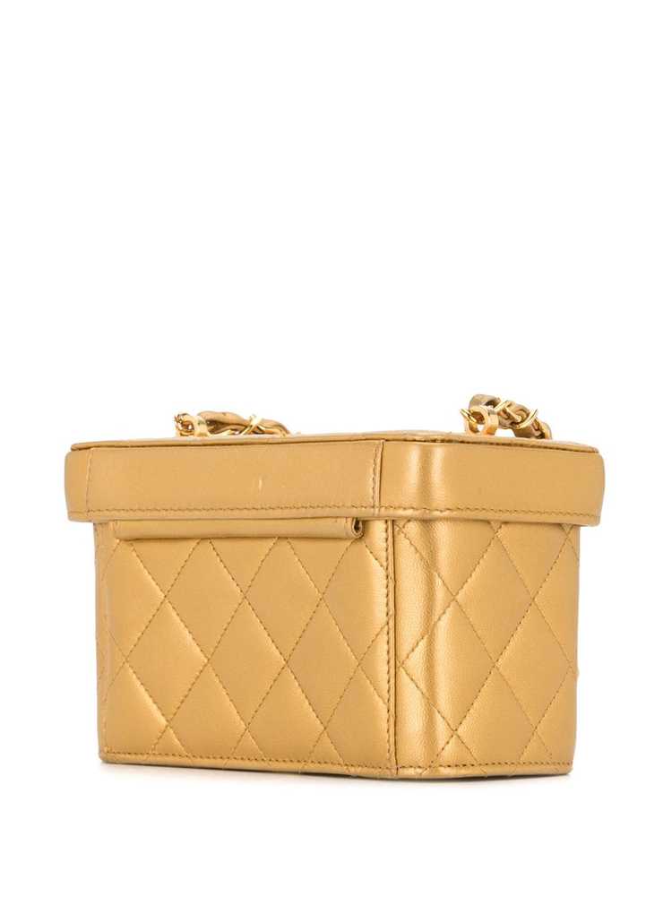 CHANEL Pre-Owned 1992 quilted shoulder bag - Gold - image 3