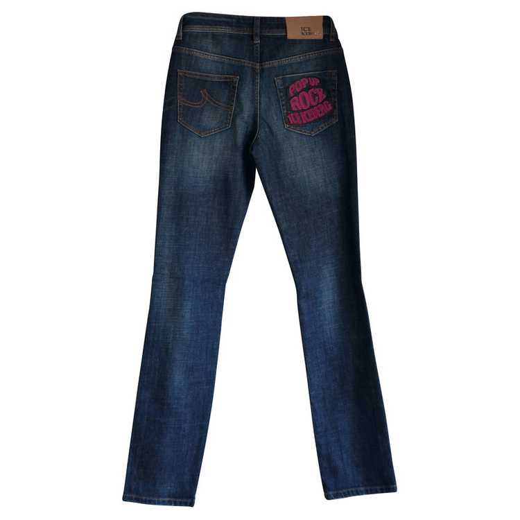 Iceberg Jeans with logo patch - image 2