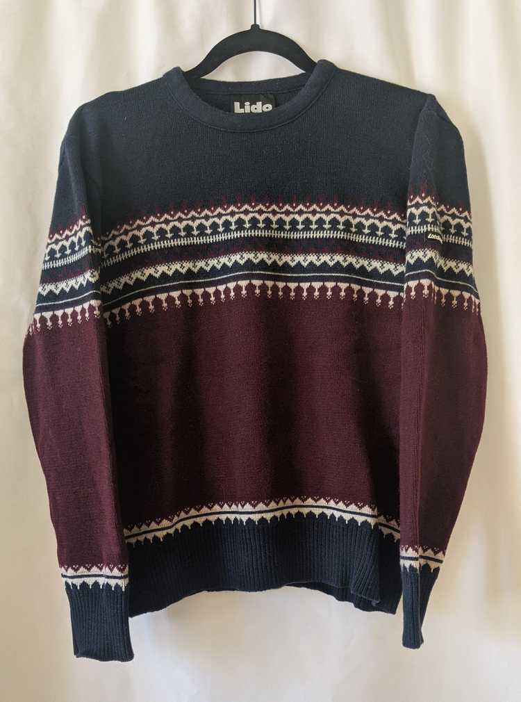 Vintage Fair Isle Sweater 🐏🧣 - Gem