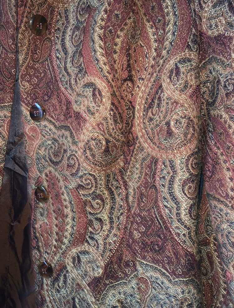 Japanese Brand × Vintage Vintage Paisley Tapestry… - image 2