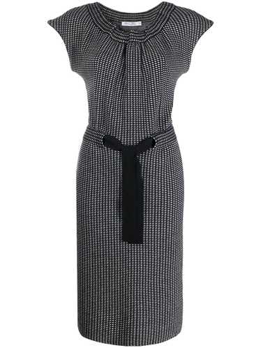 Christian Dior 2000s pre-owned slim-fit dress - Bl