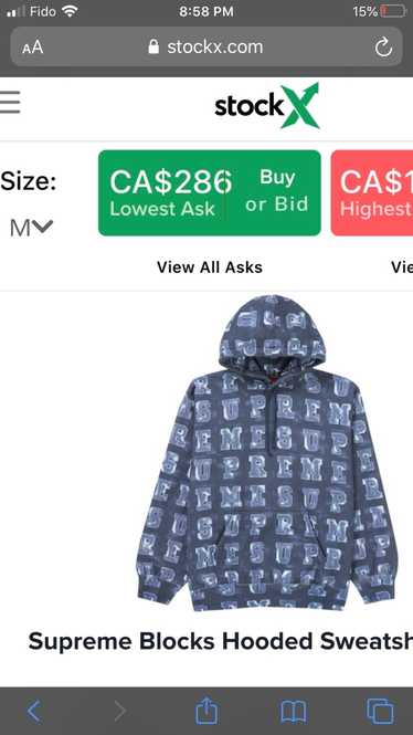 supreme ballpark poncho stockx