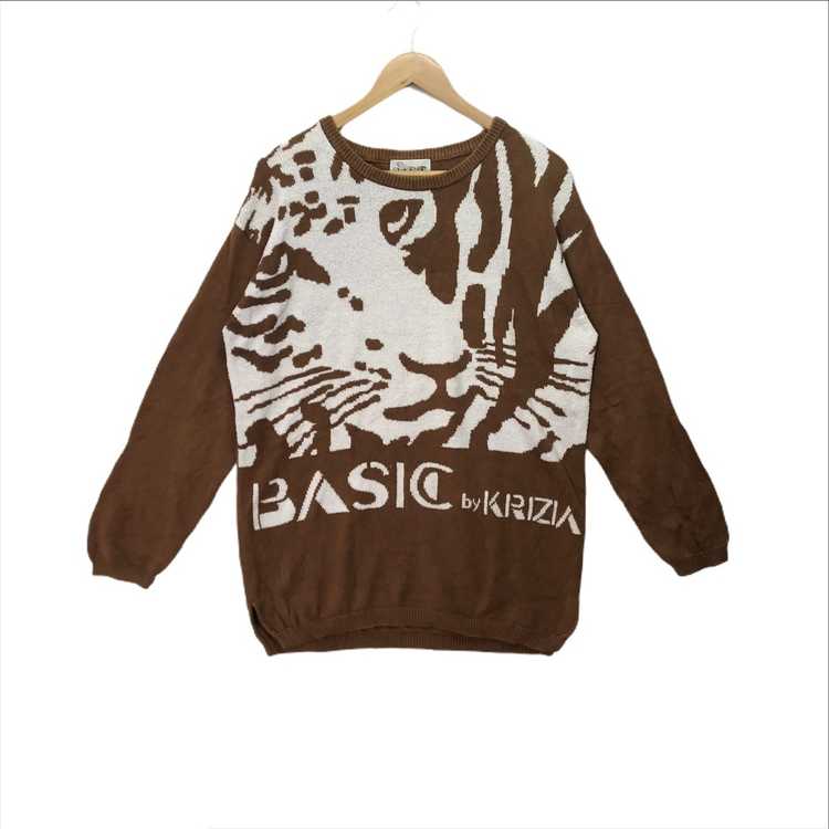 Japanese Brand × Krizia Uomo Basic By Krizia Tige… - image 1