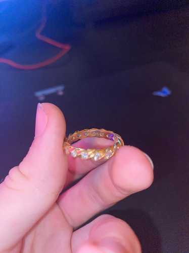 Jewelry Twisted Diamond Eternity Ring