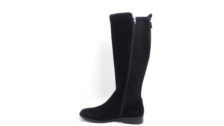 Marc Fisher Suede Tall Shaft Boots Shiane Black S… - image 3