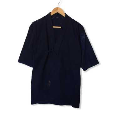 Kimono Japan Dragon RARE KIMONO INDIGO JAPAN TRAD… - image 1