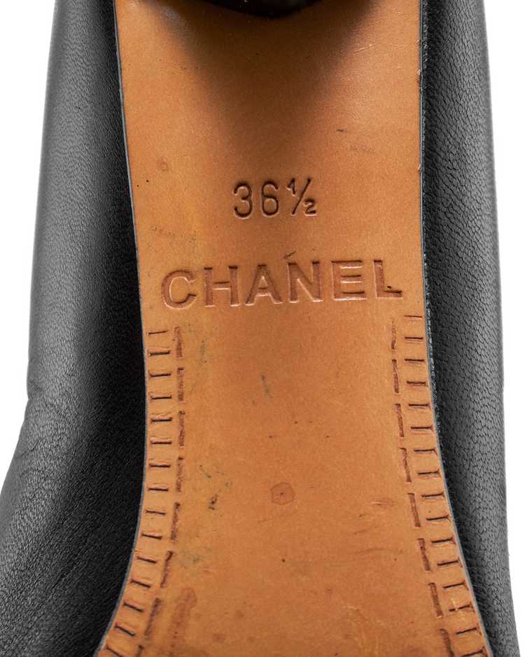 Chanel Black Leather Boots - image 8