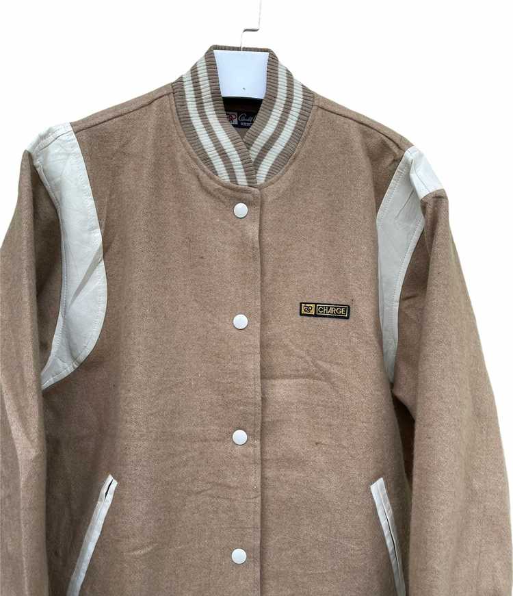 Japanese Brand × Varsity Jacket CHARGE ARNOLD PAL… - image 5